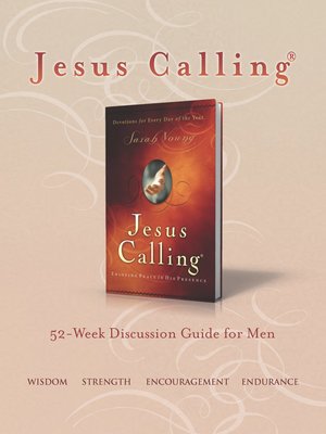cover image of Jesus Calling Book Club Discussion Guide for Men